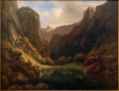 Lago di montagna da Carl Morgenstern