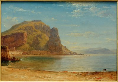 Terracina con la roccia del pesce da Carl Morgenstern