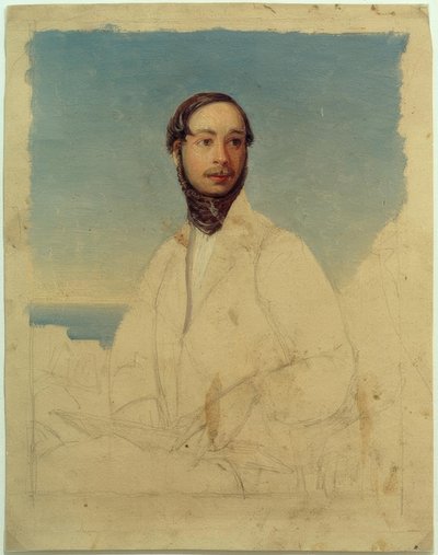 Carl Morgenstern / Autoritratto 1835 da Carl Morgenstern