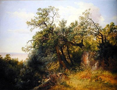 Nel parco di Ariccia da Carl Morgenstern