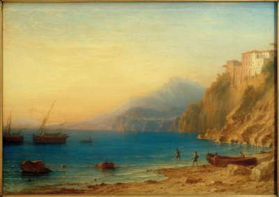 Casa paterna di Torquato Tasso a Sorrento da Carl Morgenstern