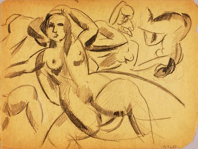 Gruppo di nudi femminili da Carl Newman