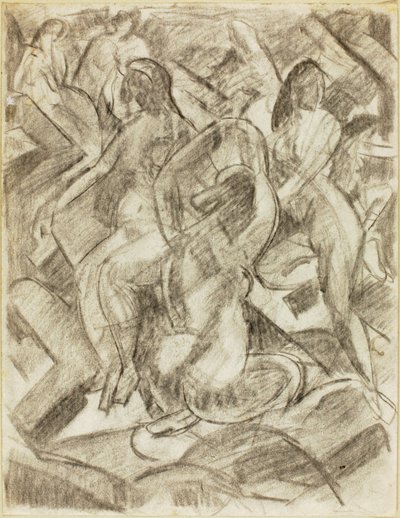Gruppo di nudi femminili da Carl Newman