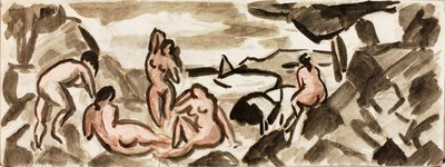 Gruppo di nudi femminili da Carl Newman