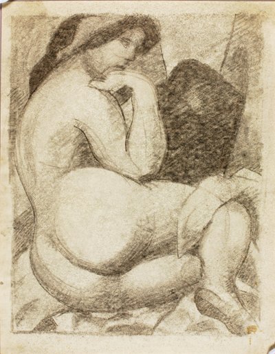 Nudo femminile reclinato da Carl Newman