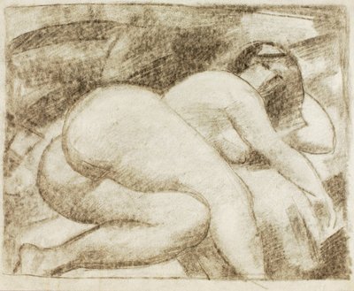 Nudo femminile reclinato da Carl Newman