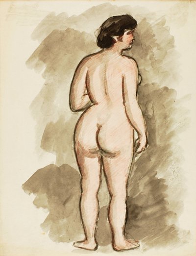 Nudo in piedi da Carl Newman