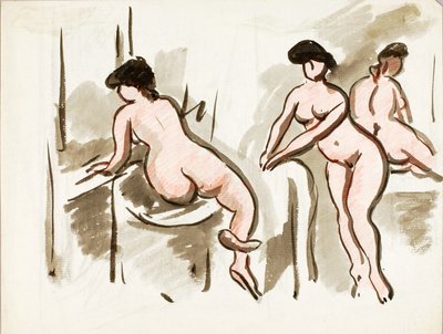 Tre nudi femminili da Carl Newman
