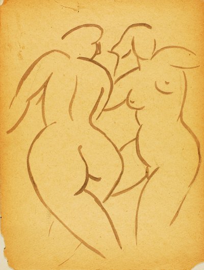 Due nudi femminili da Carl Newman