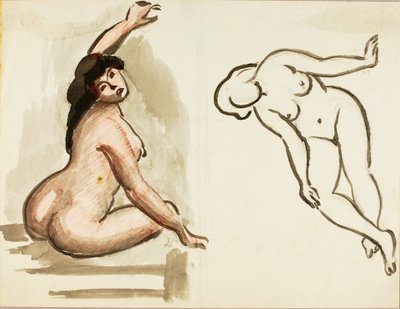Due nudi femminili da Carl Newman