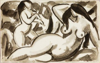 Due nudi femminili da Carl Newman