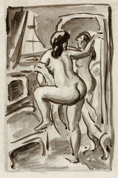 Due nudi femminili in piedi da Carl Newman
