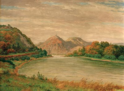 Giornata autunnale sul Reno presso Rolandseck da Carl Nonn