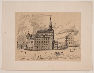 Castello di Copenaghen da Carl Peter Theodor Rothweiler