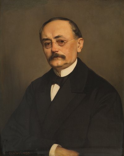 Il ministro Leopold Ritter Hasner von Artha da Carl Probst