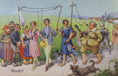 Rappresentazioni comiche della radio dei primi tempi da Carl Robert Arthur Thiele