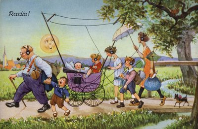 Rappresentazioni comiche della radio dei primi tempi da Carl Robert Arthur Thiele