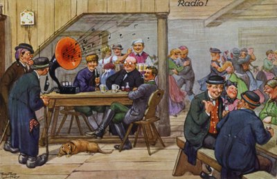 Rappresentazioni comiche della radio dei primi tempi da Carl Robert Arthur Thiele