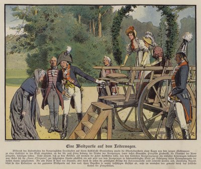 Una gita nella foresta da Carl Röchling
