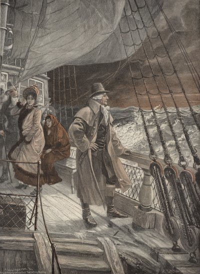 Sul ponte di una nave da Carl Rohling