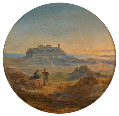 Acropoli di Atene da Carl Rottmann