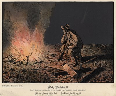 Re Federico il Grande di Prussia da Carl Röchling