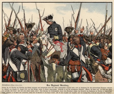 Il Reggimento di Bernburg da Carl Röchling