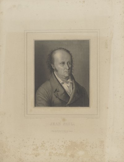 Ritratto dello scrittore Jean Paul da Carl Schleich