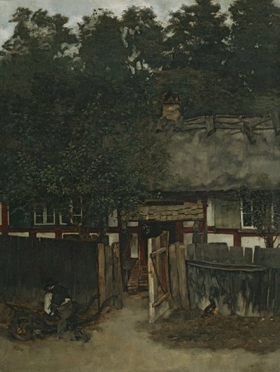 Casa colonica a Ferch sul lago Schwielowsee da Carl Schuch