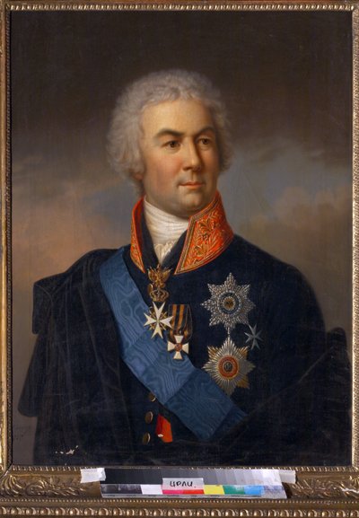 Ritratto del conte Pyotr Zavadovsky (1739-1812) da Carl Schulz