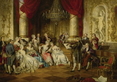 Il recital da Carl Schweninger the Younger