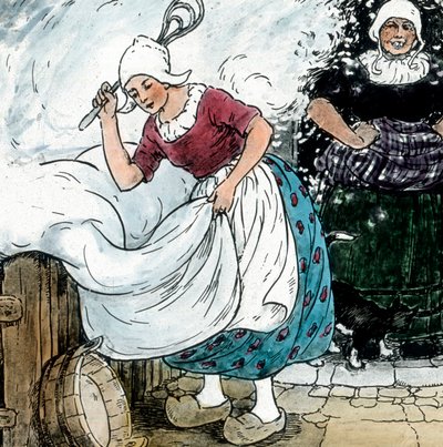 Fratelli Grimm - Fiabe - Madre Hulda, circa 1910 da Carl Simon