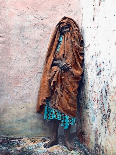 Marocco, donna marocchina, circa 1910, Archivio Carl Simon da Carl Simon