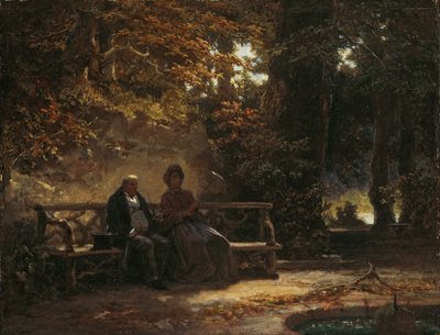 Passeggiatori che riposano da Carl Spitzweg