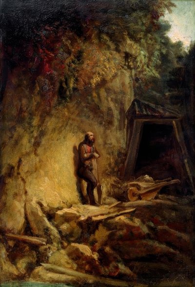 Il minatore da Carl Spitzweg