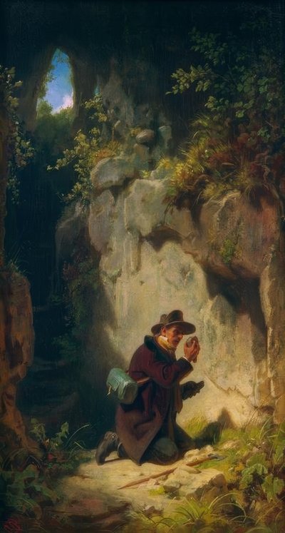 Il geologo da Carl Spitzweg