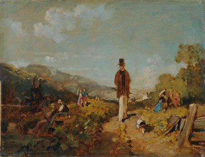 Il vecchio scapolo da Carl Spitzweg
