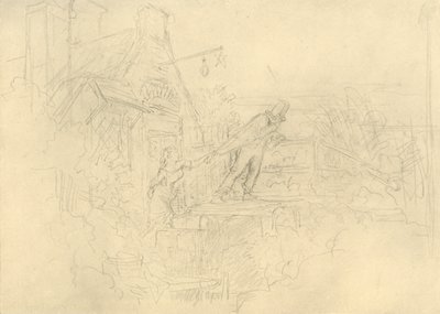 Der Zechpreller da Carl Spitzweg