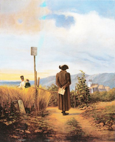 Il sentiero proibito da Carl Spitzweg