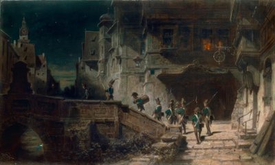 La guardia da Carl Spitzweg