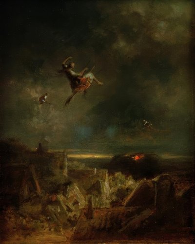 Cavalcata delle streghe da Carl Spitzweg