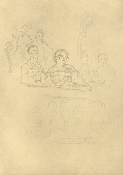In der Loge da Carl Spitzweg