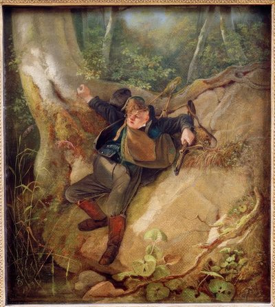 Incidente di caccia da Carl Spitzweg
