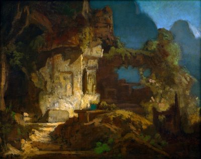 Cappella sulla roccia da Carl Spitzweg
