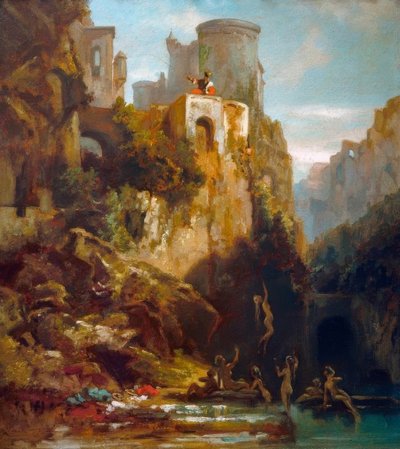 Cattura delle ninfe da Carl Spitzweg