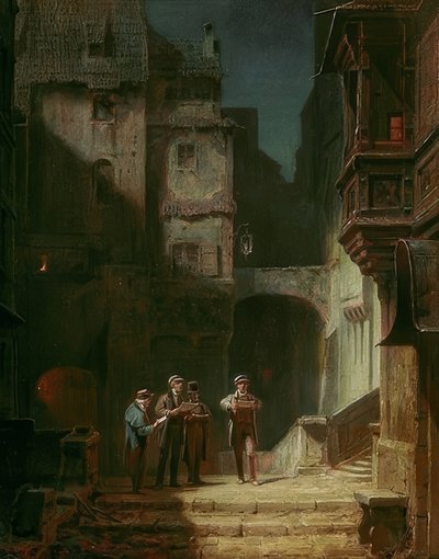 Serenata da Carl Spitzweg