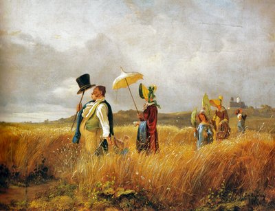 Passeggiata domenicale da Carl Spitzweg