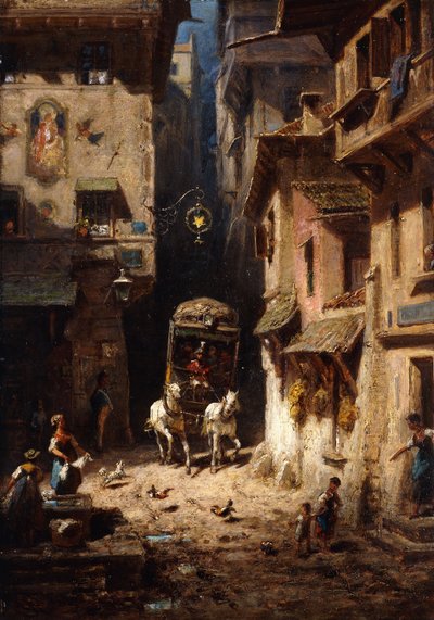 La Posta da Carl Spitzweg