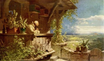 Fumo sospetto da Carl Spitzweg