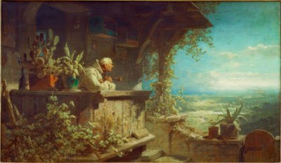 Fumo sospetto da Carl Spitzweg